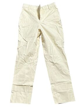 The script cream Claudia cotton linen Pants size 2 new  retail price $378